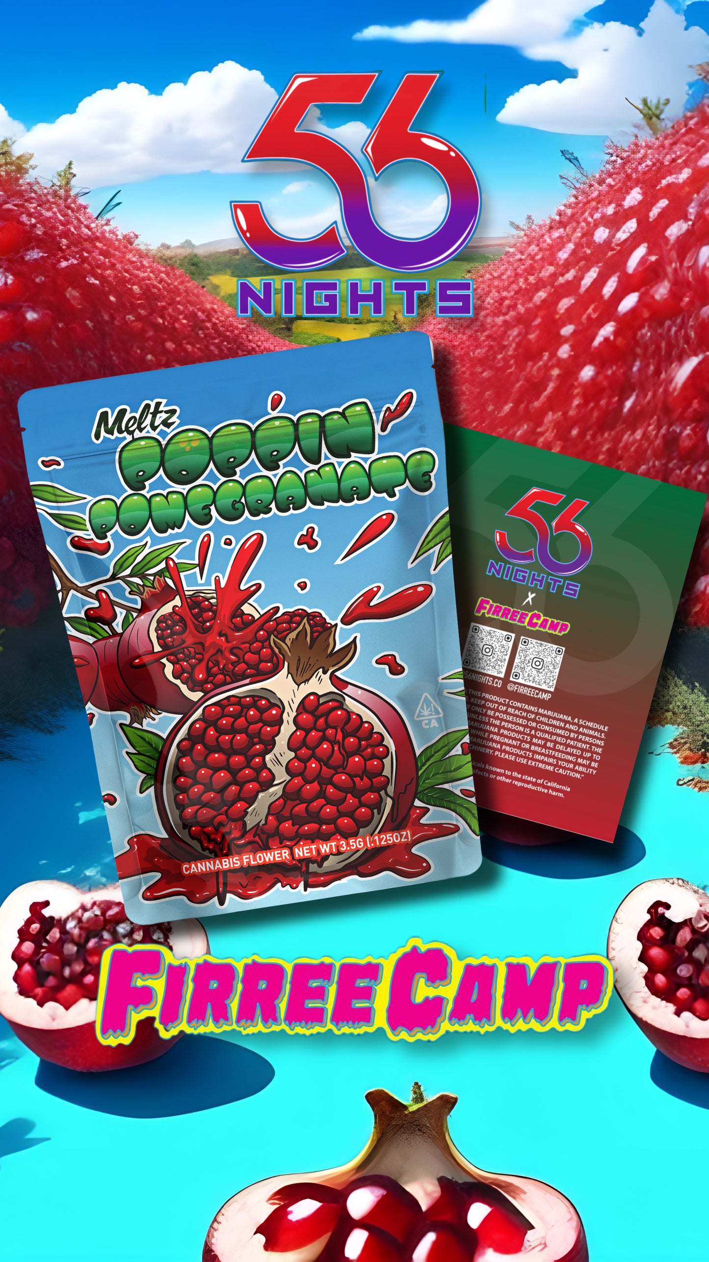 Poppin Pomegranate 3.5g